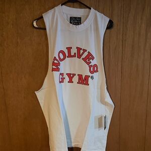 Drac Sport Wolves Gym muscle tee Shirt